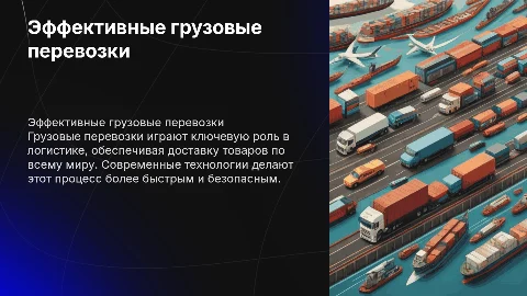 Грузовые перевозки