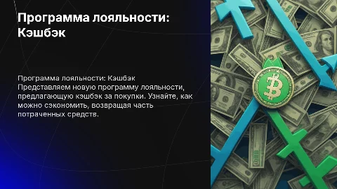 Программа лояльности. Кэшбэк