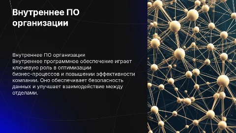 Внутреннее ПО организации