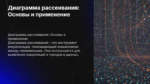 диаграмма рассеивания